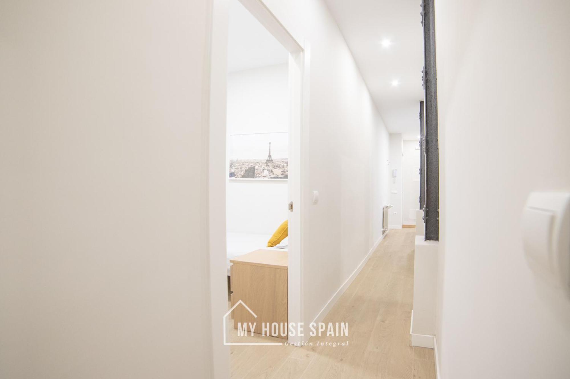 Myhousespain - Acogedor Piso Con Patio En Chamberi Madrid Buitenkant foto