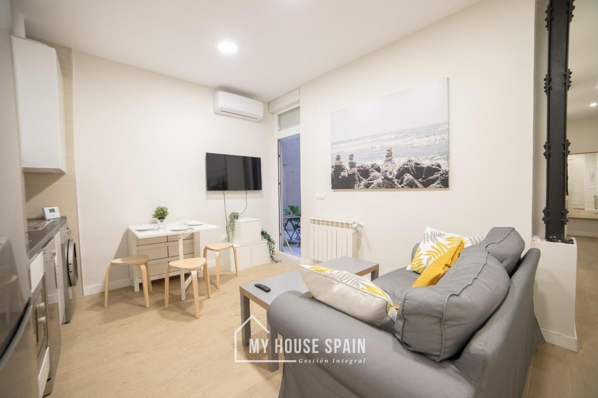 Myhousespain - Acogedor Piso Con Patio En Chamberi Madrid Buitenkant foto